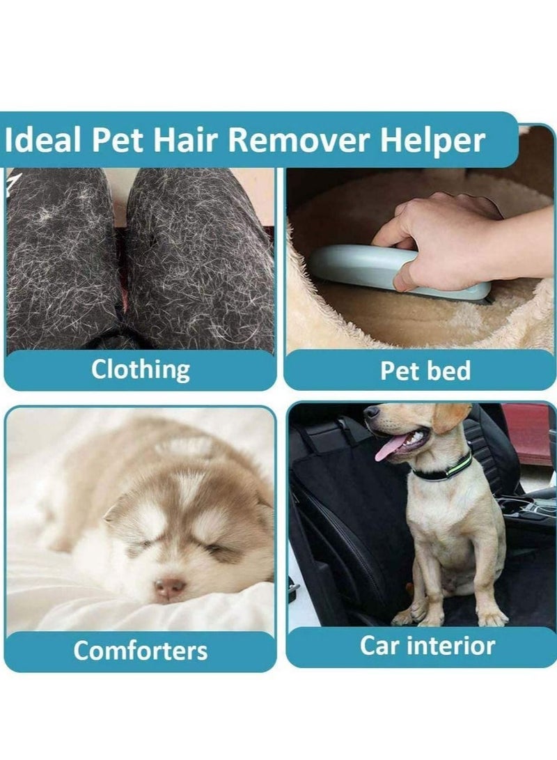 Y&D 2pcs Pet Hair Remover Lint Brush Easy Effective Dog Cat Fur Removal for Clothes, Furniture Carpet Car More Reusable Eco Friendly Self Cleaning Better Than Rollers - Image 3