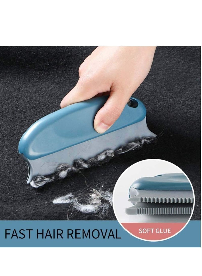 Y&D 2pcs Pet Hair Remover Lint Brush Easy Effective Dog Cat Fur Removal for Clothes, Furniture Carpet Car More Reusable Eco Friendly Self Cleaning Better Than Rollers - Image 1