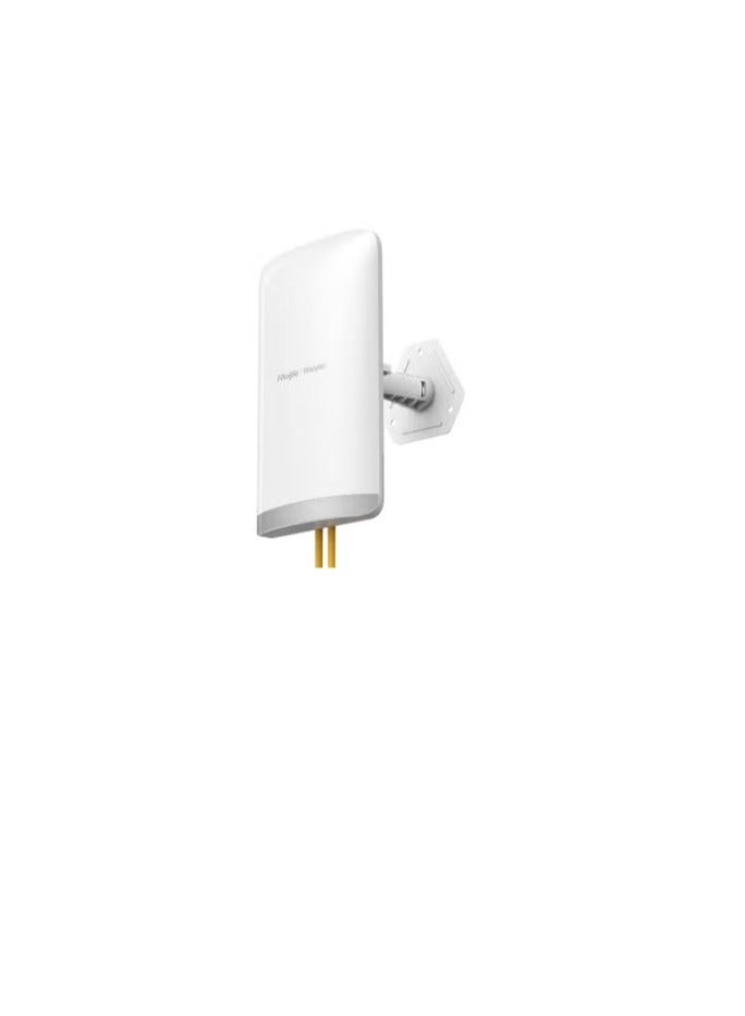 Ruijie Ruijie Reyee RG-EST350 V2 5GHz Dual-Stream 802.11ac Wireless Bridge | 867Mbps Max Speed | 2x2 MU-MIMO | 15dBi Directional Antenna | 5KM Range | IP54 Weatherproof | Automatic Pairing | 4kV Lightning Protection | 12VDC/24V Passive PoE | EWeb/Cloud/APP Management | -30°C to 65°C Operating Temp | CE, RoHS Certified | RG-EST350 V2  - Image 1