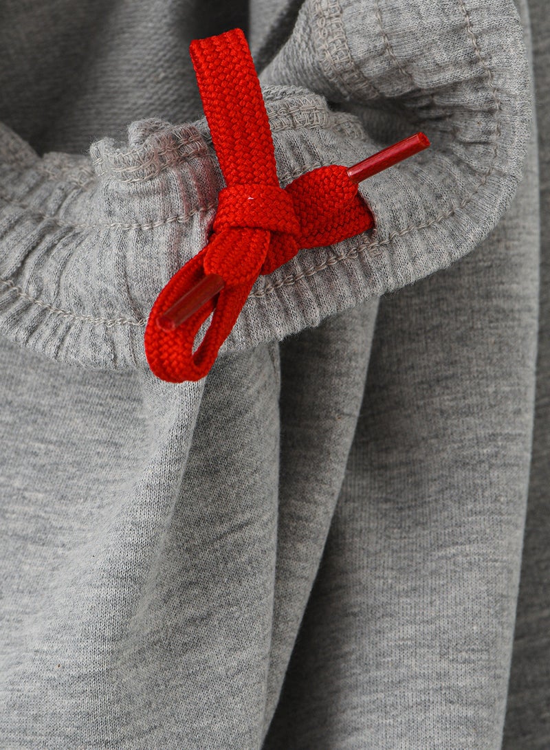 JAM Knit jogger with cut n sew panels at front - Image 4