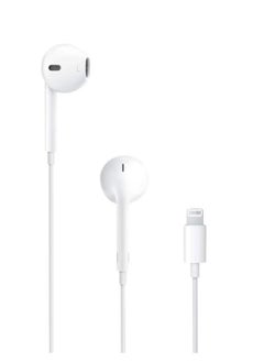 In-Ear Earphones With Lightning Connector White