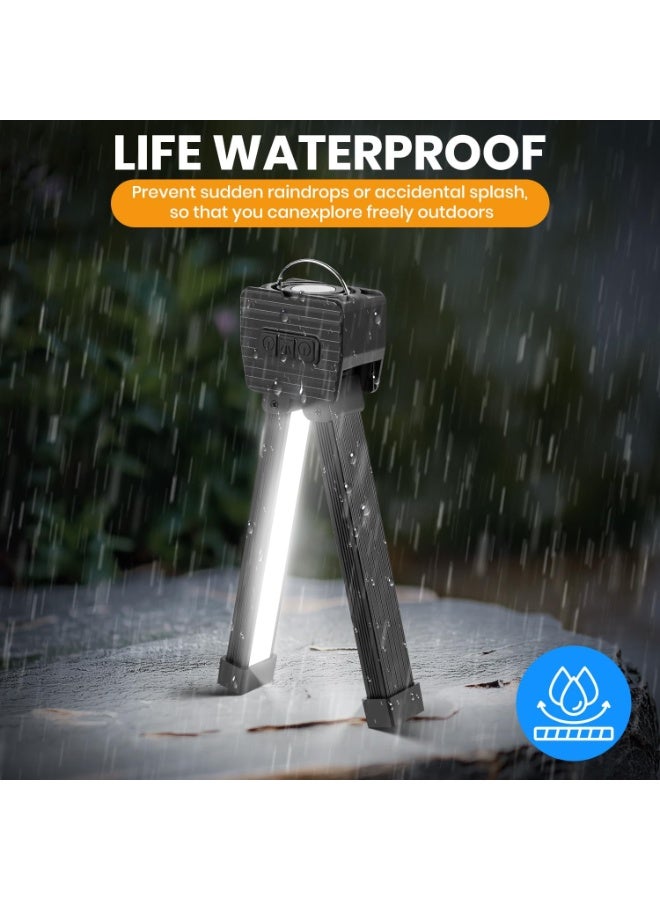 Gym Lamp Portable Posing Lamp Magnetic LED Flashlight 7th Gear Dimming with Hanging Hook 180° Folding Gym Light - Image 4