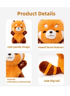 Excefore Kawaii Panda Sister Plush Doll Toy, Little Soft Stuffed Animal, Hugging Pillow Gifts for Valentine's Gift for Boys and Girls (1PC)  - Image 3