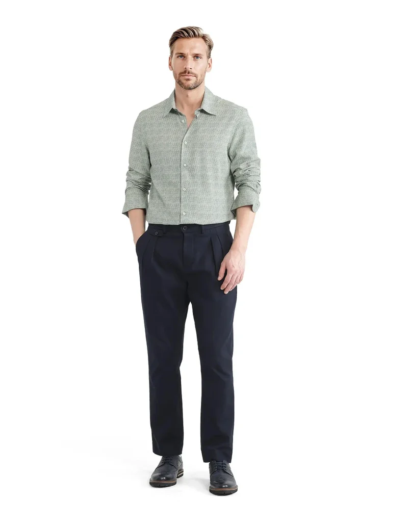 Rare Rabbit Men's Geometric Print Relaxed Fit Shirt