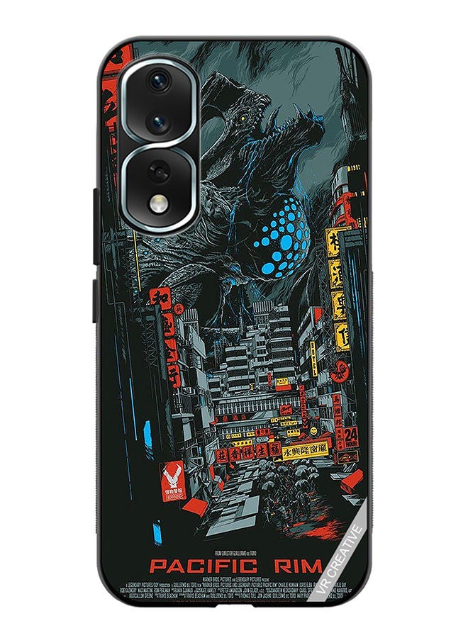 VR CREATIVE Protective Case Cover For Honor 80 Pro Pacific Rim Design Multicolour - Image 1