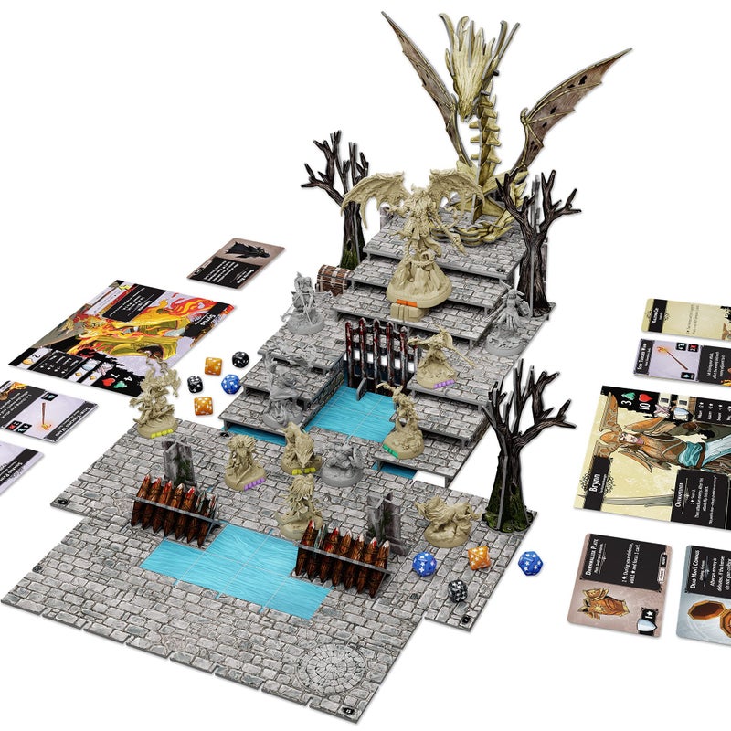 Asmodee Descent: Legends of The Dark Board Game - Epic Dungeon-Crawling Adventure, Cooperative Strategy Game for Kids & Adults, Ages 14+, 1-4 Players, 3-4 Hour Playtime - Image 3