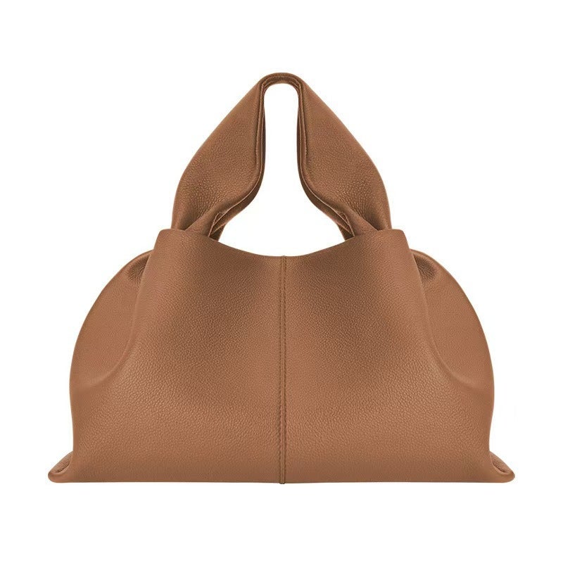 Cloud Dumpling Bag Women'S Popular Portable Lunch Box Bag French Texte Shoulder Crossbody Bag - Image 1