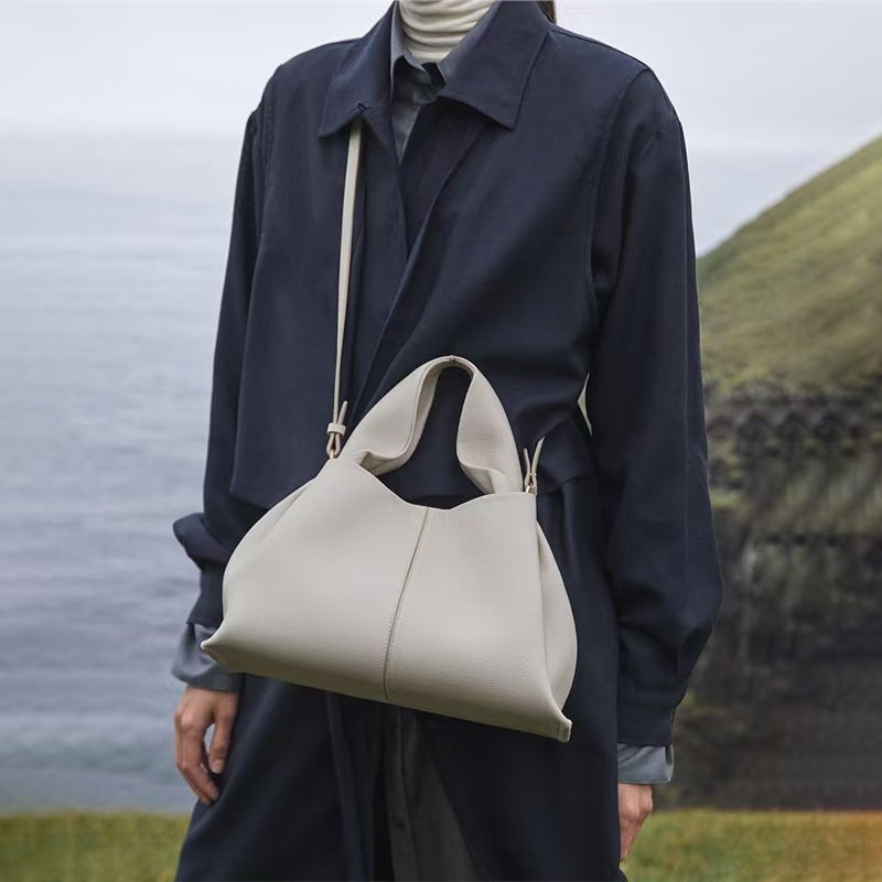 Cloud Dumpling Bag Women'S Popular Portable Lunch Box Bag French Texte Shoulder Crossbody Bag - Image 2