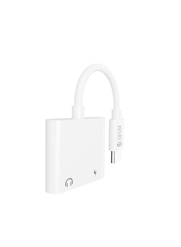 ديفيا محول اوكس Devia اوكس نقل واضح وبدون فقدان للإشارات الصوتية إلى سماعات الأذن الذكي من النوع C إلى النوع المزدوج من النوع C - Image 3