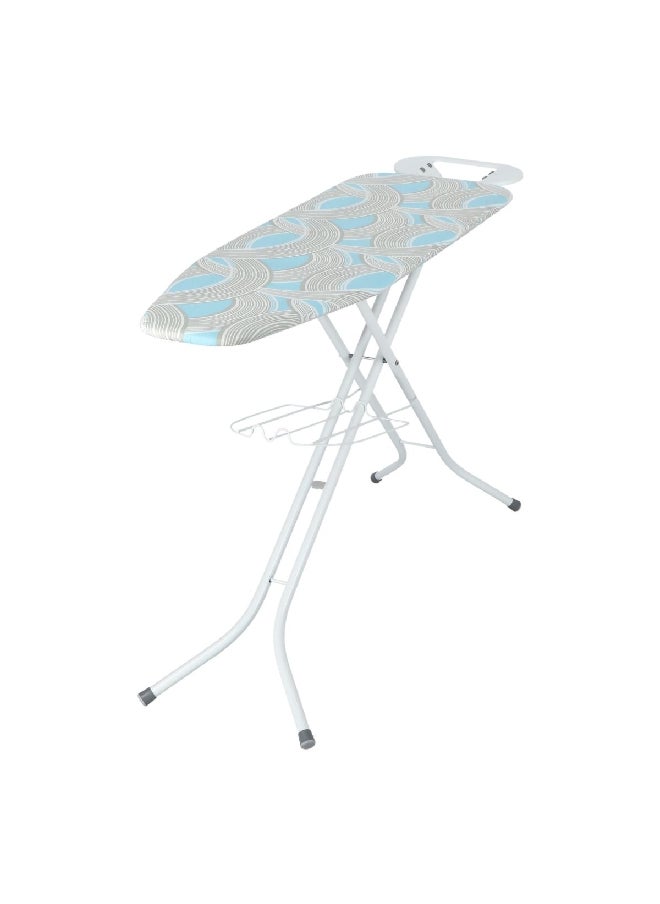 Wenko Ironing Board with Storage Blue and Grey 120 x 38 cm 65518111  - Image 3