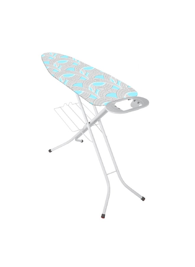 Wenko Ironing Board with Storage Blue and Grey 120 x 38 cm 65518111  - Image 1