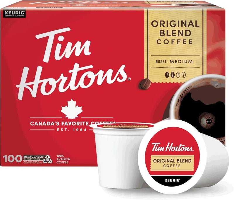 Tim Hortons Original Blend Medium Roast Coffee K-Cups - Image 1