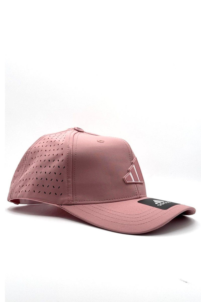 Adidas Originals x Andre Saraiva Adidas Unisex Three-Bar Logo Performance Cap - Pink, Breathable, Adjustable - Image 3