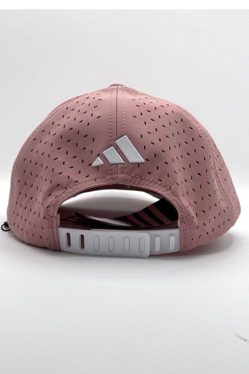 Adidas Originals x Andre Saraiva Adidas Unisex Three-Bar Logo Performance Cap - Pink, Breathable, Adjustable - Image 4