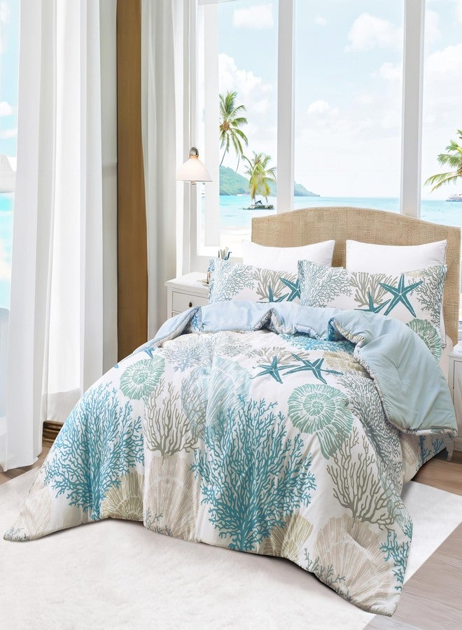 Tritard Comforter Bedding Set Full Size with Pillow Shams for All Season, C1 - Image 2