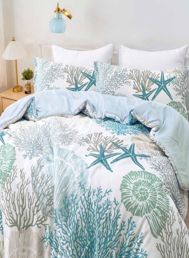 Tritard Comforter Bedding Set Full Size with Pillow Shams for All Season, C1 - Image 3