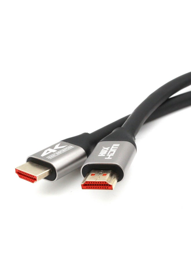 HDMI Hd Line HDMI2.0 TV Set-top Box HD Cable HDMI Line Hd Line Support 4k * 2k-Color:Black-Line Length:1.5m - Image 2