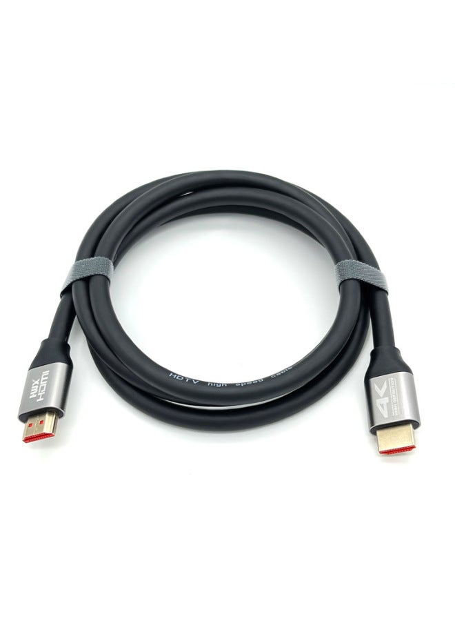 HDMI Hd Line HDMI2.0 TV Set-top Box HD Cable HDMI Line Hd Line Support 4k * 2k-Color:Black-Line Length:1.5m - Image 4