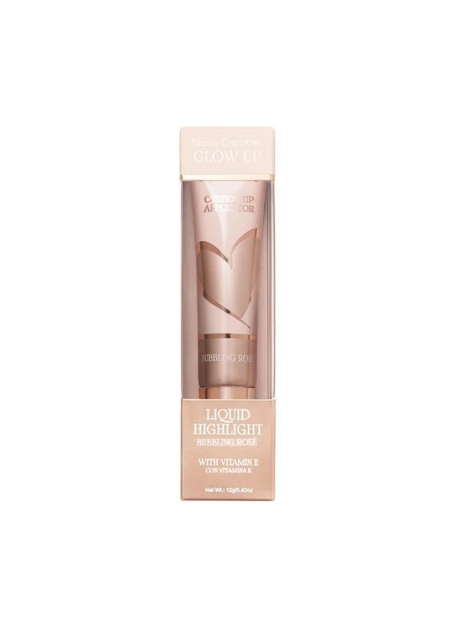 Beauty Creations Flawless Stay Liquid Highlight Glow Up "Bubbling Rose"