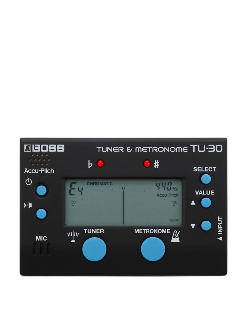 BOSS BOSS TU-30 Tuner and Metronome  - Image 1