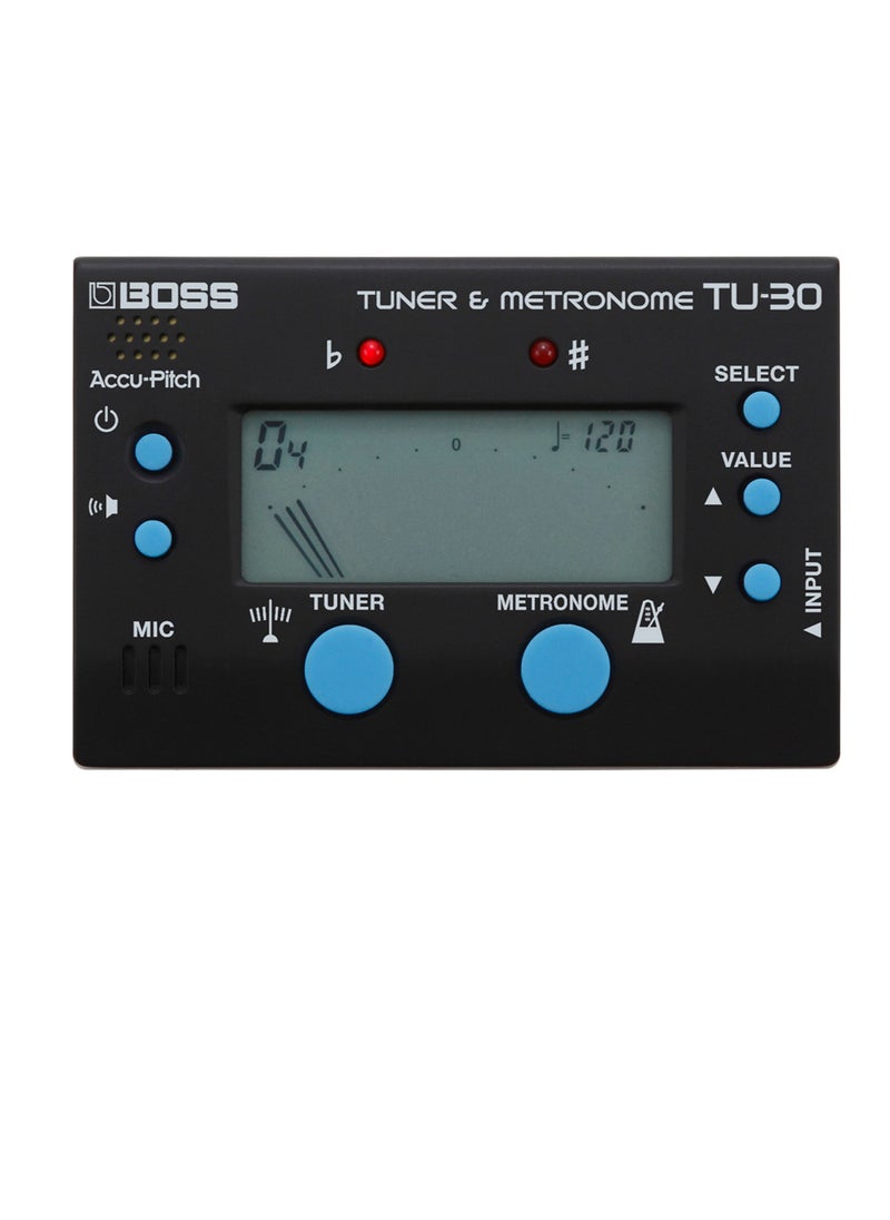 BOSS BOSS TU-30 Tuner and Metronome  - Image 2