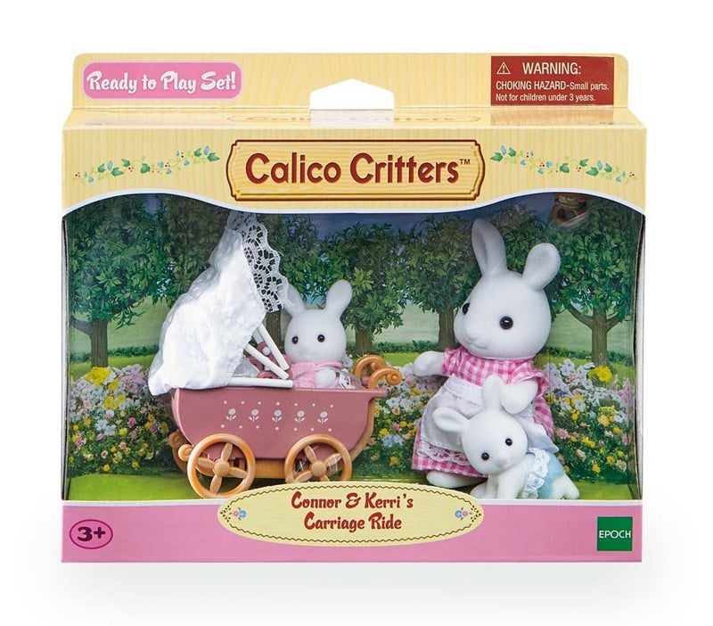 Calico Critters Connor & Kerriâ€™s Carriage Ride - Enchanting Adventures Await with This Adorable Doll Playset - Image 2