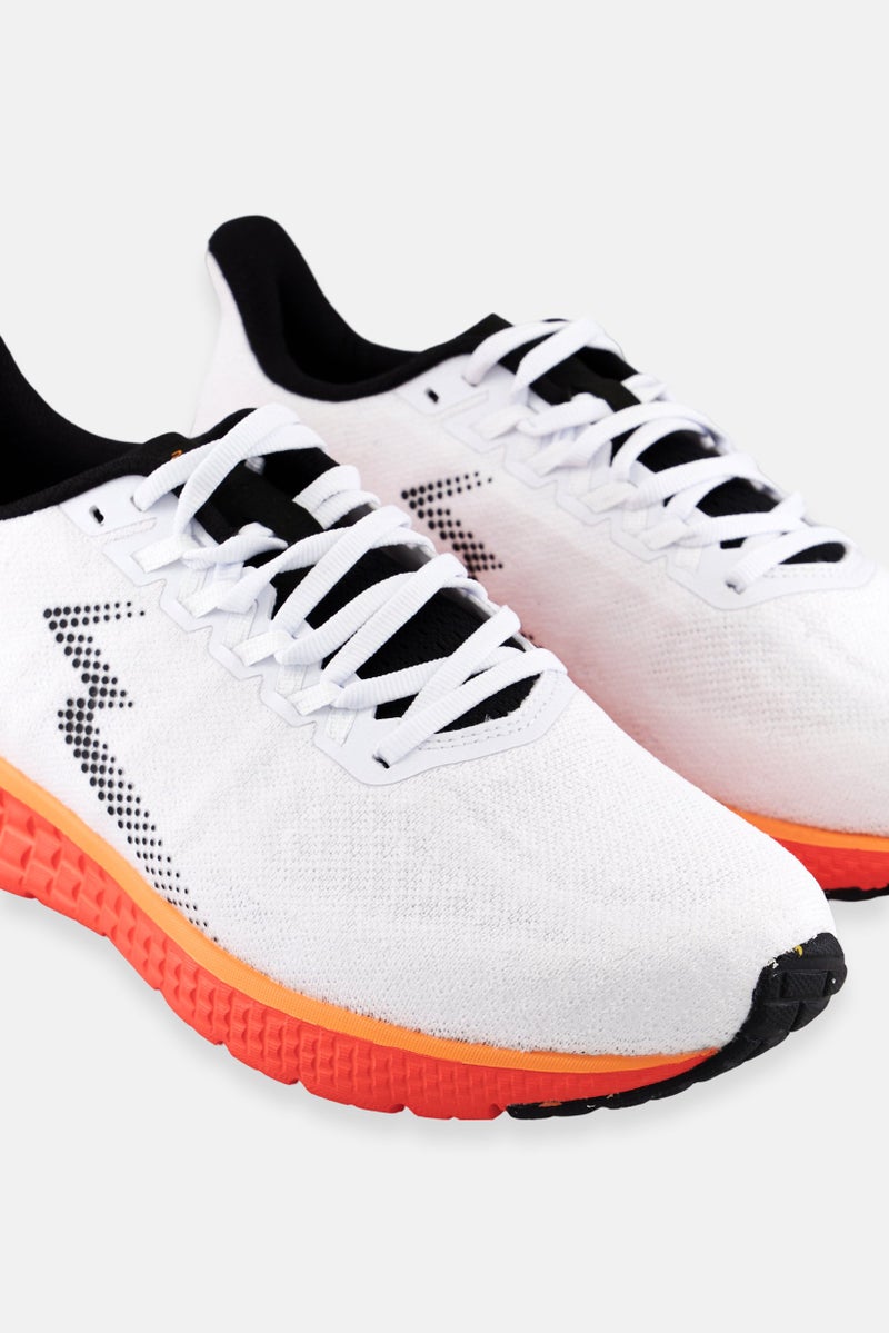 361 Degrees أحذية جري نسائية مزينة بالدانتيل، بيضاء - Image 2