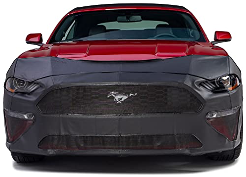 Libra Covercraft LeBra Custom Front End Cover | Fits 2004-2005 Honda Civic (Excludes Hybrid & Si) | Black, 2Pc - Image 3