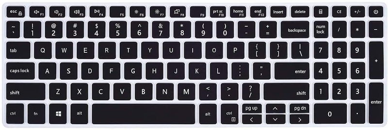 RAYA Silicone Keyboard Skin Cover for Dell G15 Series 15.6 inch Laptops | DELL G15 Series - (5510/5511 / 5515/5520 / 5525/5530 / 5535) Gaming Laptop Keyboard Cover (Black Silicone) - Image 5
