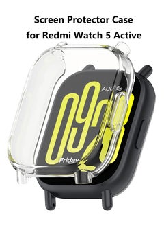 Youque For Redmi Watch 5 Active,TPU Shockproof Screen Protector Cover Case Clear  - Image 1