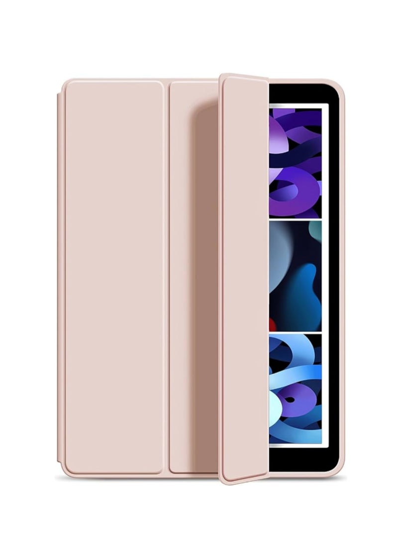 جراب لجهاز iP مقاس 10.2 بوصة موديل 2019/2020/2021 (الجيل السابع/الثامن/التاسع) مع حامل قلم، غطاء لوحي رفيع مع ظهر TPU ناعم، خاصية التشغيل/الإيقاف التلقائي. - Image 1