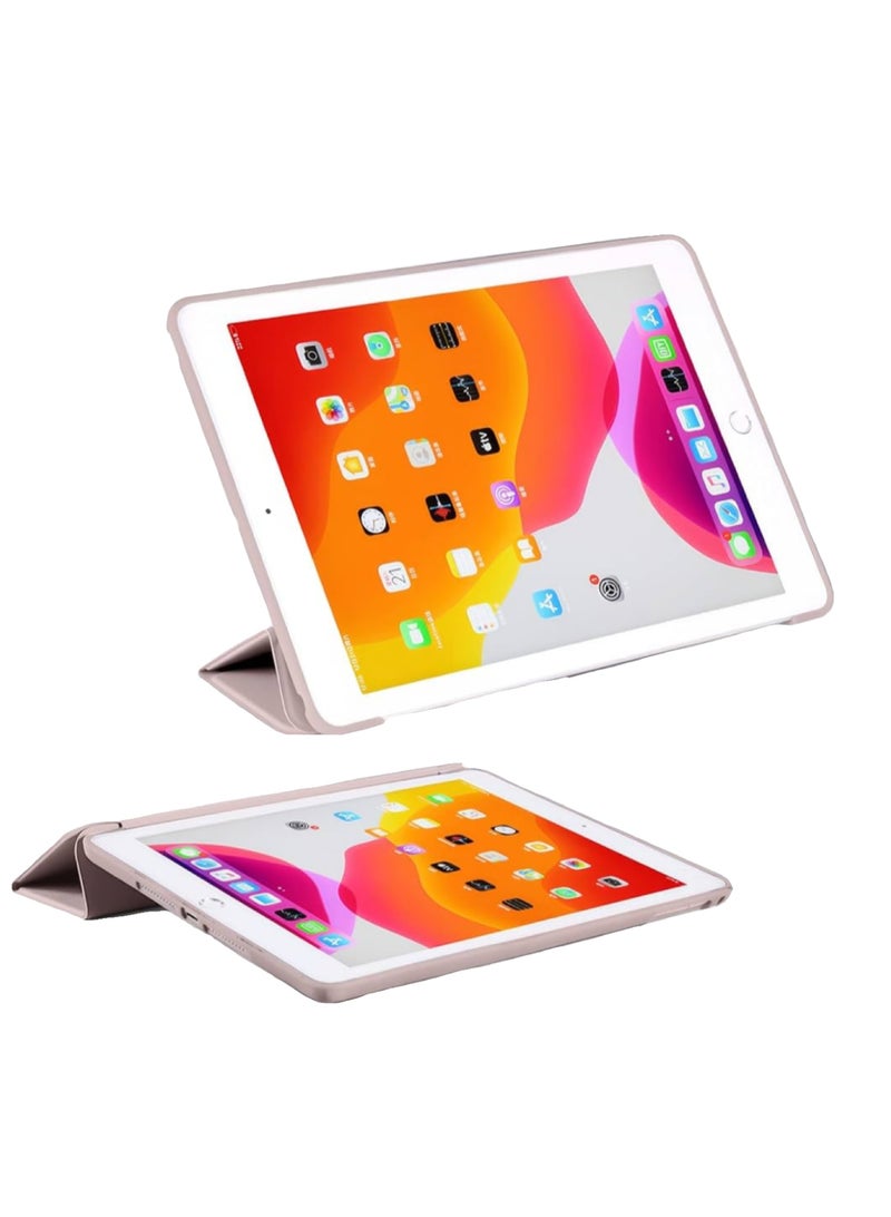 جراب لجهاز iP مقاس 10.2 بوصة موديل 2019/2020/2021 (الجيل السابع/الثامن/التاسع) مع حامل قلم، غطاء لوحي رفيع مع ظهر TPU ناعم، خاصية التشغيل/الإيقاف التلقائي. - Image 3