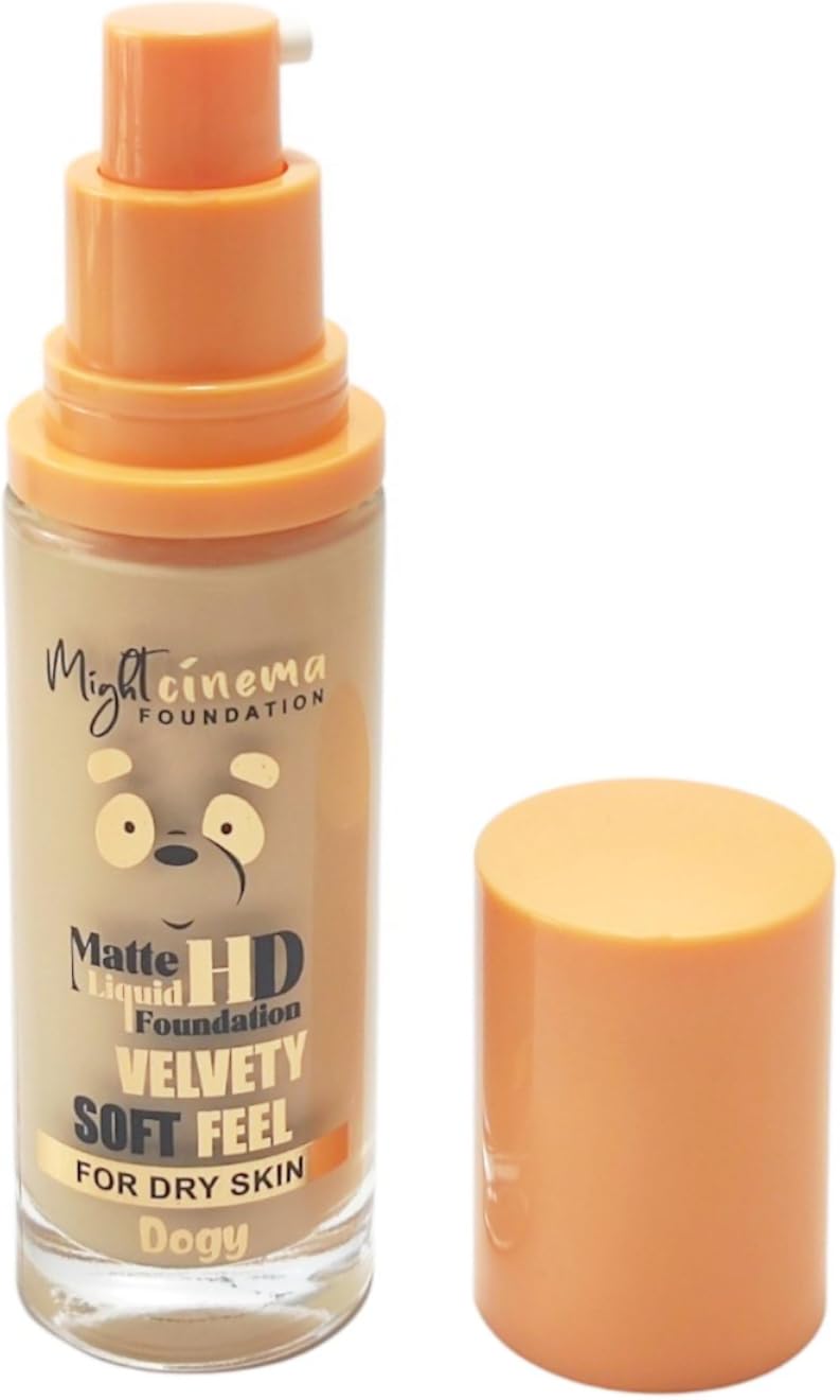Might Cinema Foundation Liquid Matte HD Velvety Soft Feel-104