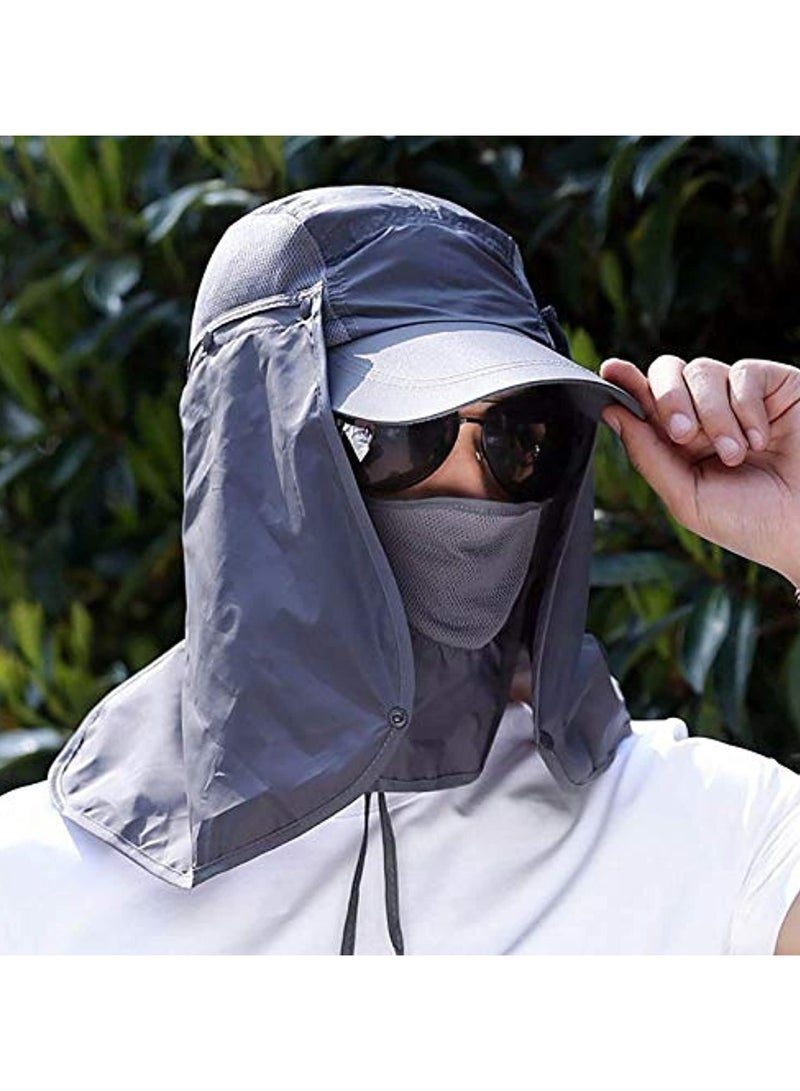 أوزيغالور قبعة رجالية للحماية من الشمس، قبعة صيفية من القش للشاطئ والاستخدام الخارجي - Image 5