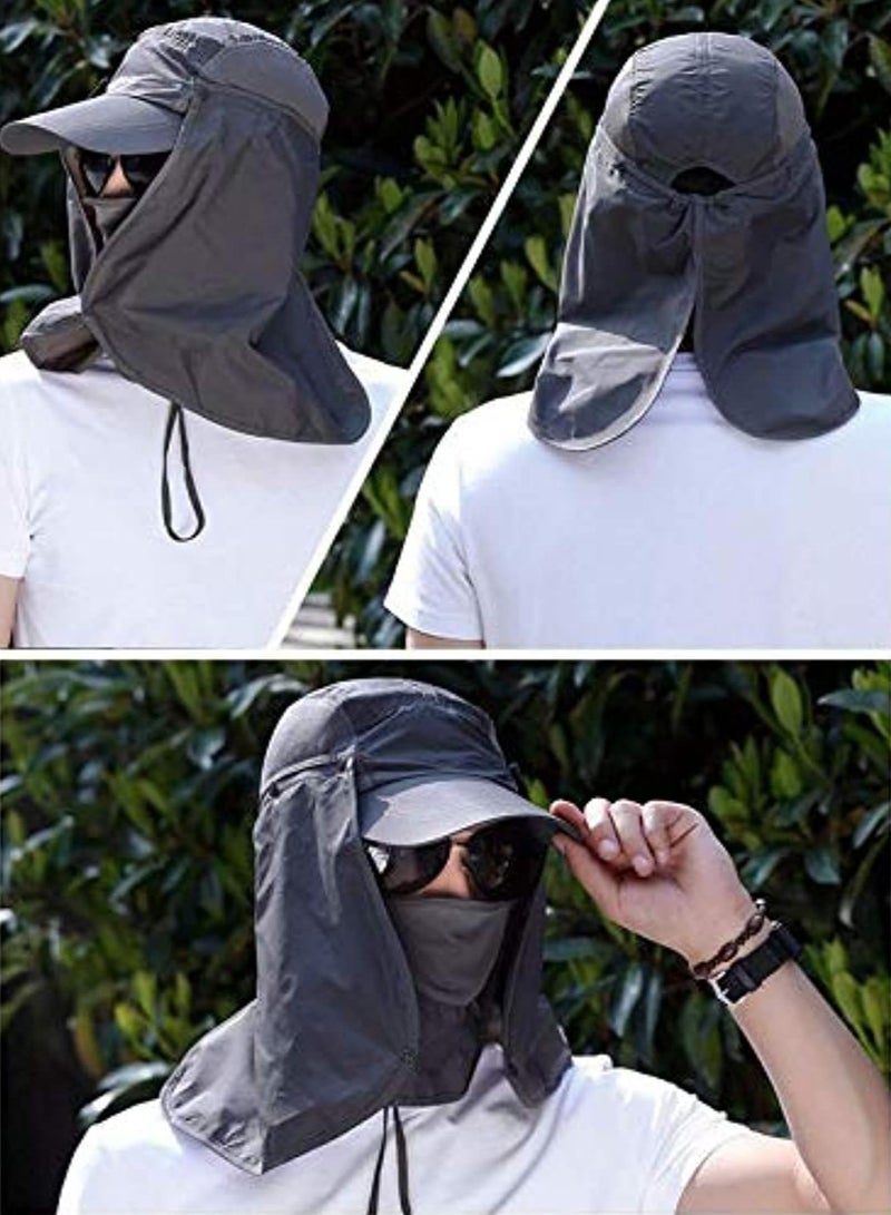 أوزيغالور قبعة رجالية للحماية من الشمس، قبعة صيفية من القش للشاطئ والاستخدام الخارجي - Image 4