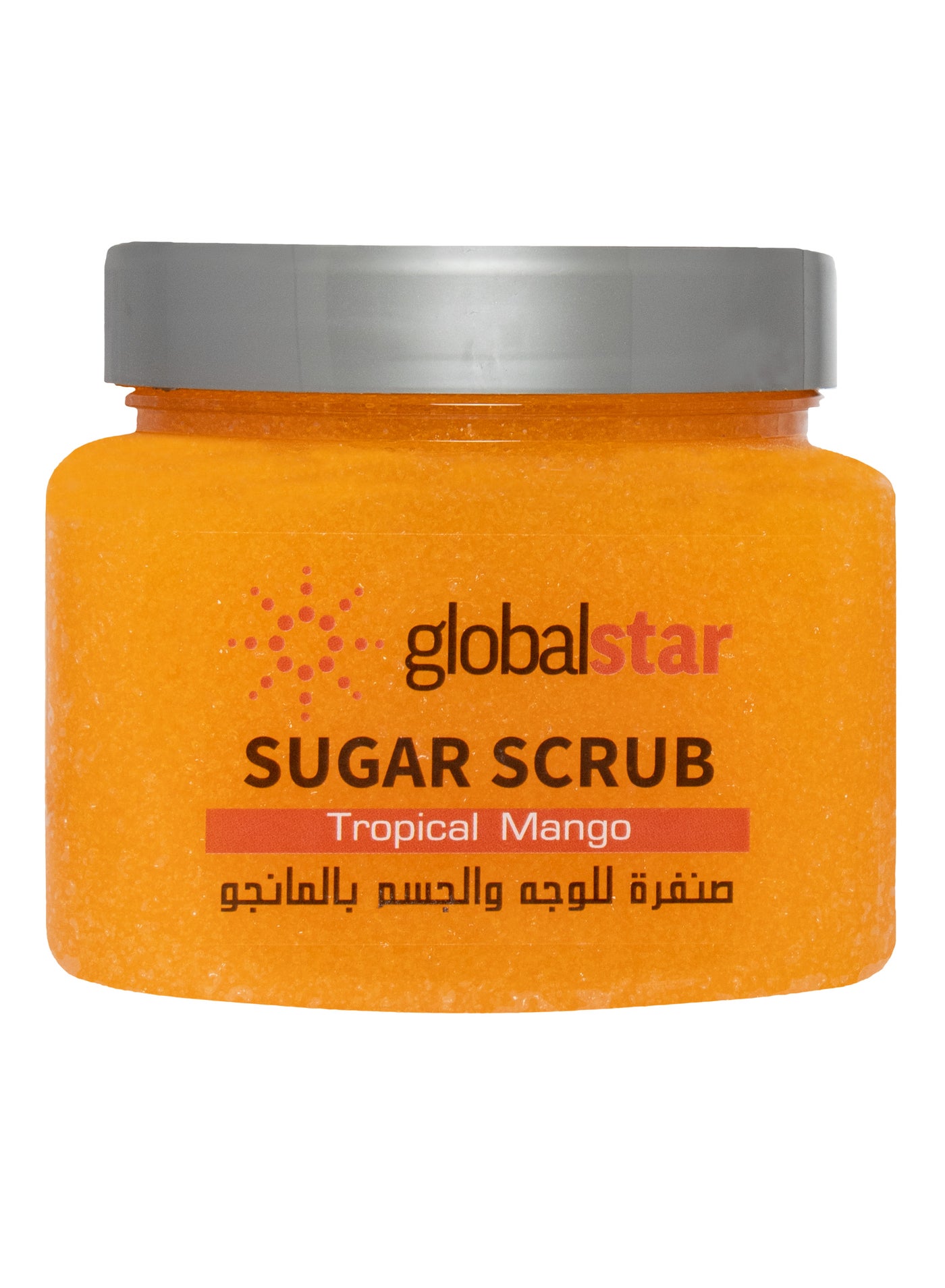 Globalstar Sugar Scrub For Face And Body With Mango 600 ml