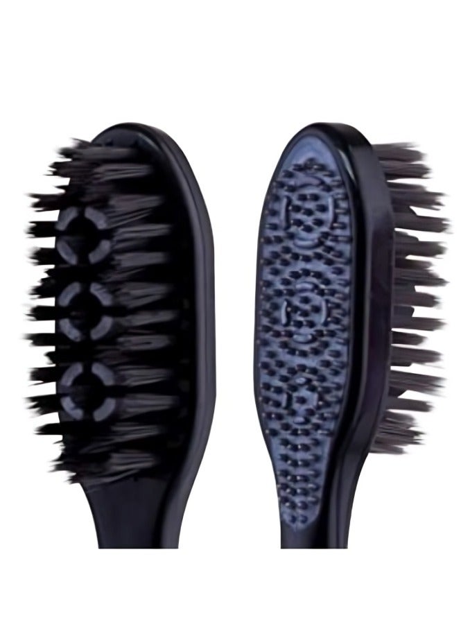 Colgate Pack Of 2 Colgate Double Action Charcoal Medium Toothbrush - Image 2