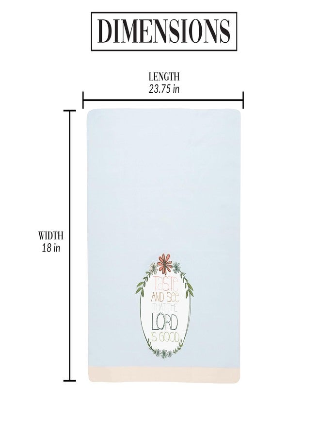 شركة بافيليون جيفت شركة بافيليون للهدايا - تيست - منشفة شاي من البوليستر والقطن مقاس 23.5 بوصة × 18 بوصة، مناسبة للدين والإيمان، ديكور مطبخ أو منزل جديد. - Image 2