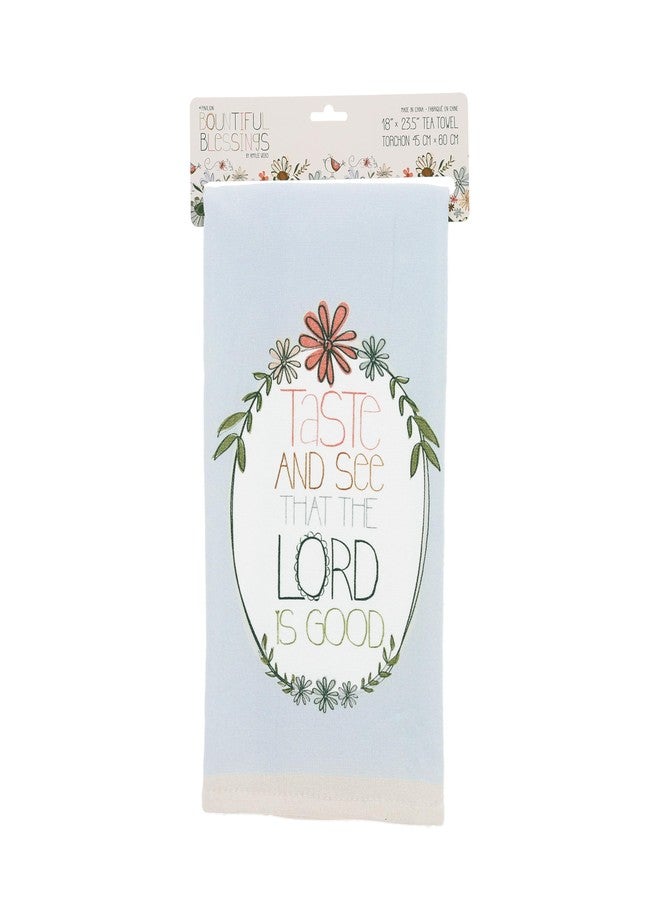 شركة بافيليون جيفت شركة بافيليون للهدايا - تيست - منشفة شاي من البوليستر والقطن مقاس 23.5 بوصة × 18 بوصة، مناسبة للدين والإيمان، ديكور مطبخ أو منزل جديد. - Image 4