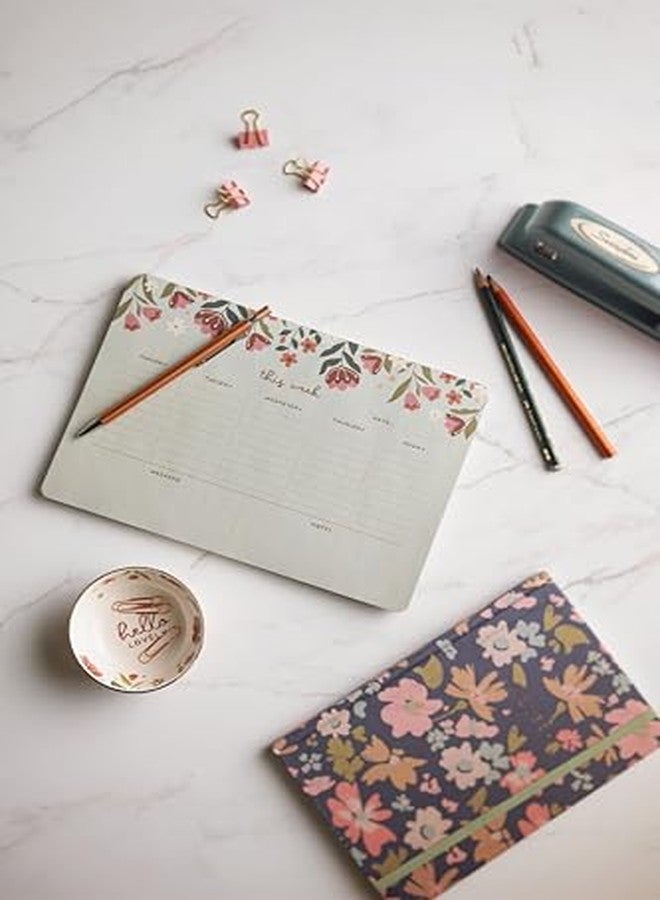 Karma, Weekly Schedule Notepad Tear Off - 54 Undated Weekly Sheets Daily to Do List, Weekly Desk Planner, Dog - Image 3