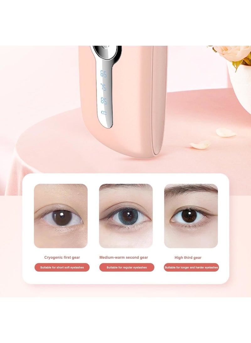 SOLARAE Heated Lash Curler, Rapid Heated Lash Curler, Rechargeable Portable Lashes Heating Curler for Naturally Lifted Eyelashes, Easy to Clean and Maintain, Perfect for Routine, Suitable for All Hair Types - Image 5