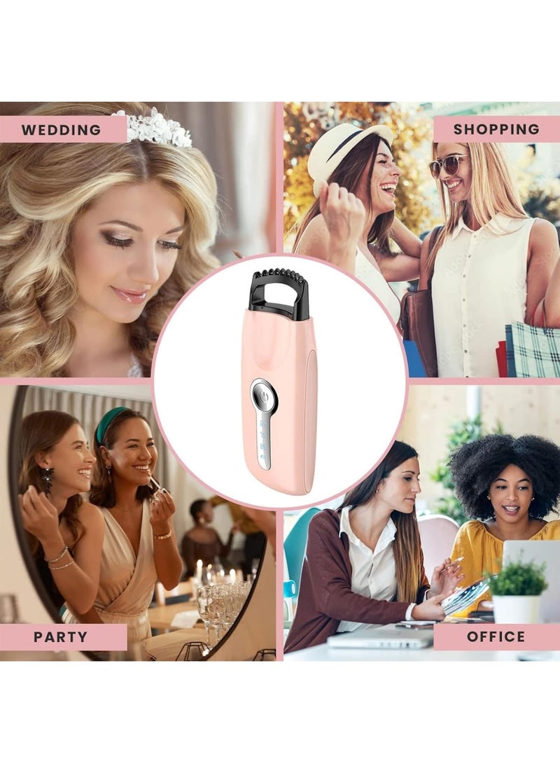 SOLARAE Heated Lash Curler, Rapid Heated Lash Curler, Rechargeable Portable Lashes Heating Curler for Naturally Lifted Eyelashes, Easy to Clean and Maintain, Perfect for Routine, Suitable for All Hair Types - Image 4