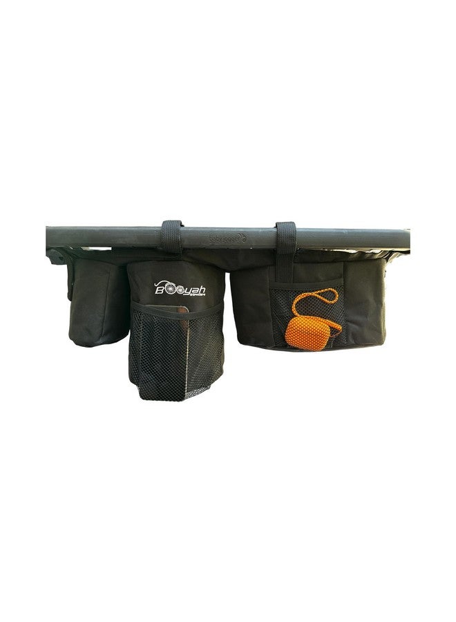 Booyah Strollers Split (bar in Middle of Handlebar) Double Stroller Organizer for Bob Duallie and Baby Jogger City Mini GT - Image 1