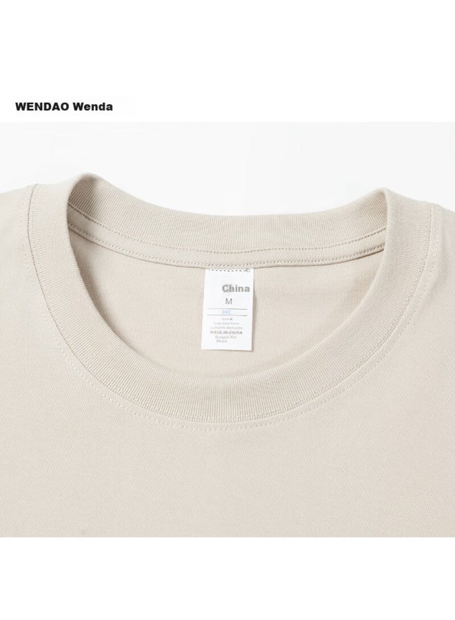 ASK Wendao Autumn Winter New Warm Comfortable Crew Neck Long Sleeve T-shirt W6631c Maple Leaf Red 4XL - Image 2