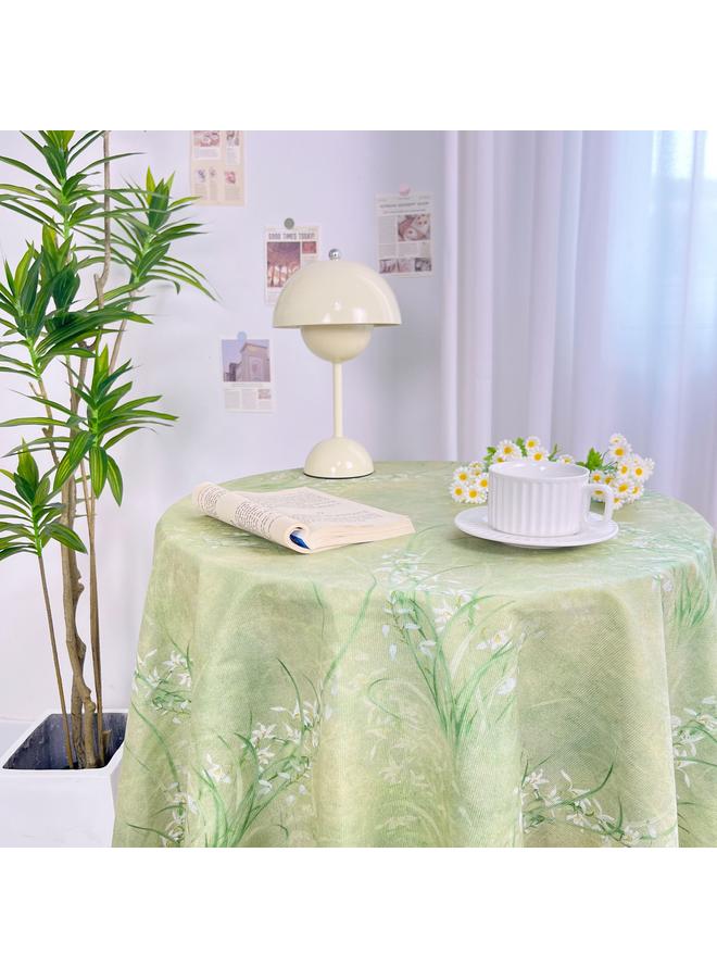 Bluejw New Chinese Style Advanced Tablecloth Classical Ins Dining Tablecloth Retro Style Small Round Table Tablecloth Rectangular Household Cover Cloth - Image 4