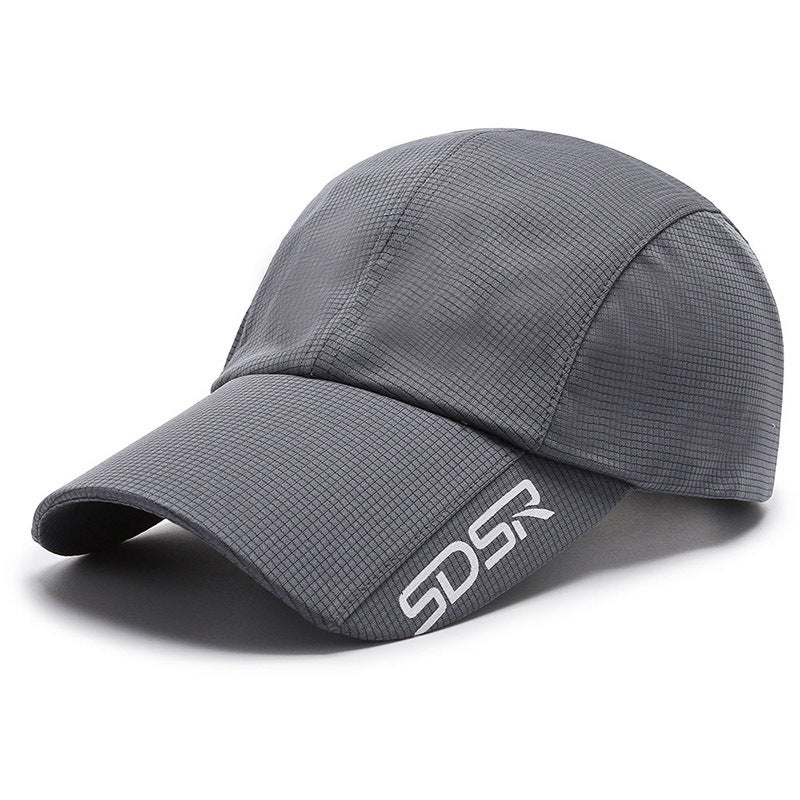 Structured Cap Men Spring Casual Sunshade Cotton Hat - Image 1