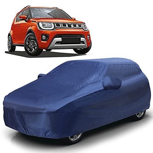 AutoGuys Car Cover Waterproof TF-I for Maruti Ignis [Year 2019 Onwards] - Ignis Car Cover Dust & UV Protection Ignis Car Body Cover with Mirror Pocket Soft Cotton Lining - Image 1