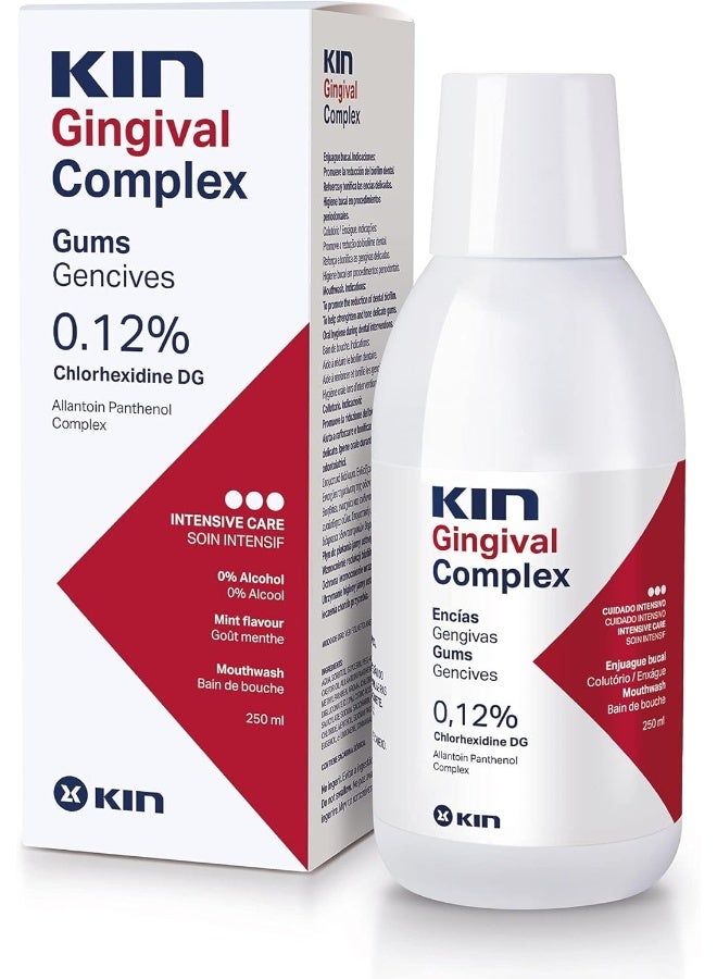 Kin Gingival Mouthwash 250ml (complex) - Image 1
