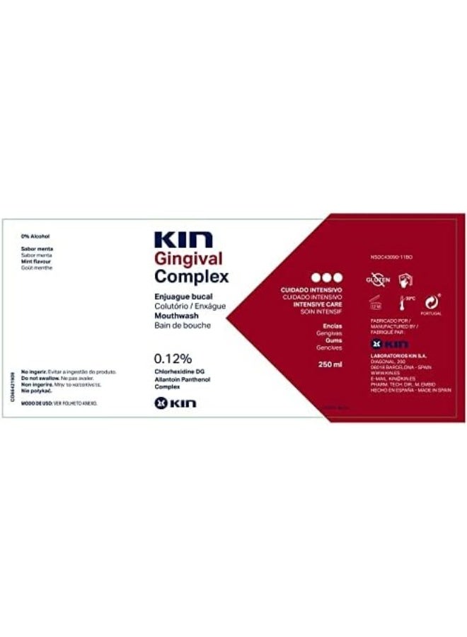 Kin Gingival Mouthwash 250ml (complex) - Image 4