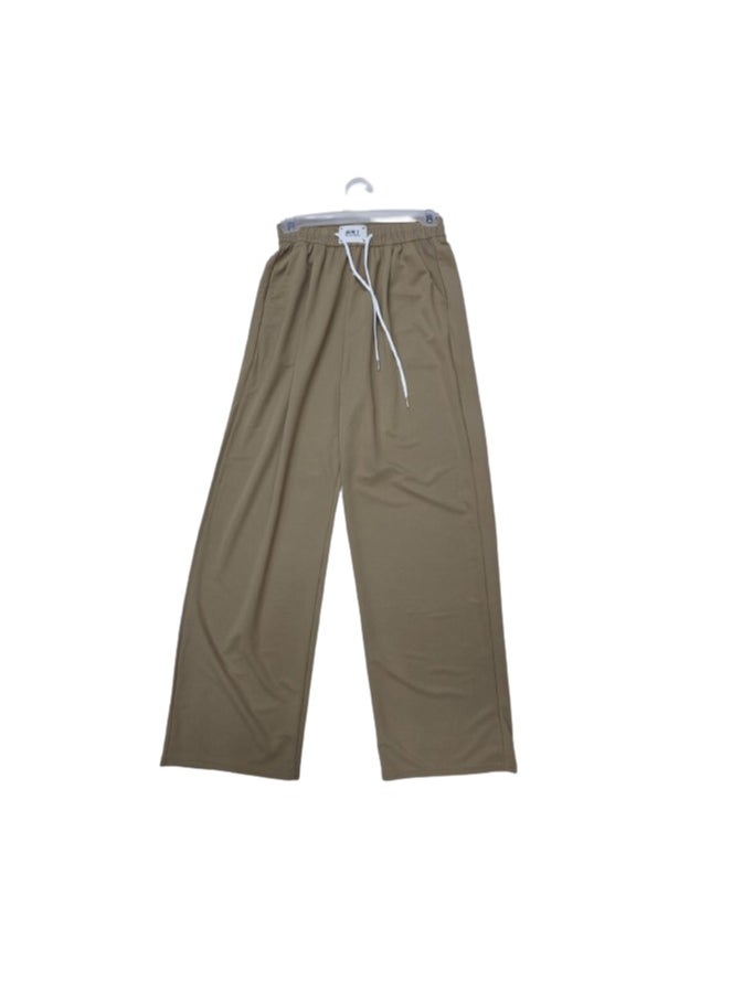 Doctor Perfume - Beige Wide Leg Trouser - Image 1